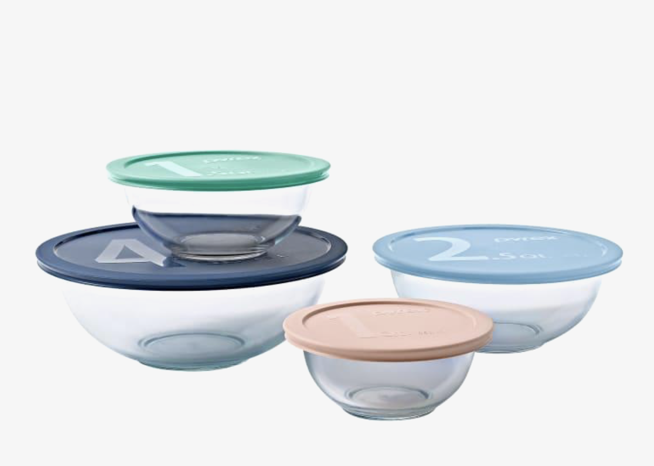 Pyrex Smart Essentials Storage Bowl Set 4pc